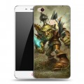 Дизайнерский пластиковый чехол для ZTE Nubia N1 World of warcraft