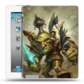 Дизайнерский пластиковый чехол для Ipad 2/3/4 World of warcraft