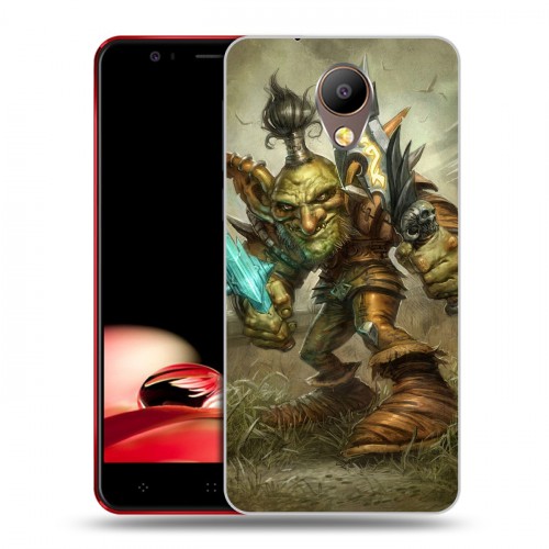 Дизайнерский пластиковый чехол для Elephone P8 World of warcraft