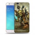 Дизайнерский силиконовый чехол для OPPO F3 World of warcraft