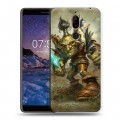 Дизайнерский пластиковый чехол для Nokia 7 Plus World of warcraft