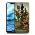 Дизайнерский силиконовый чехол для Nokia 5.1 Plus World of warcraft