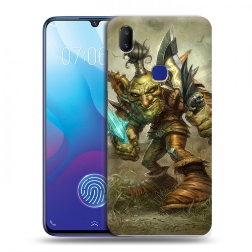 Дизайнерский пластиковый чехол для Vivo V11i World of warcraft