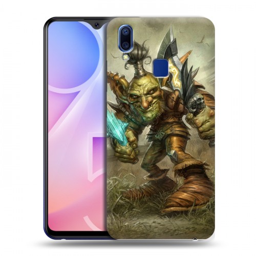 Дизайнерский пластиковый чехол для Vivo Y95 World of warcraft