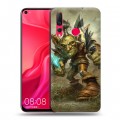 Дизайнерский пластиковый чехол для Huawei Nova 4 World of warcraft