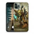 Дизайнерский пластиковый чехол для Iphone 11 Pro World of warcraft