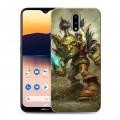 Дизайнерский силиконовый чехол для Nokia 2.3 World of warcraft