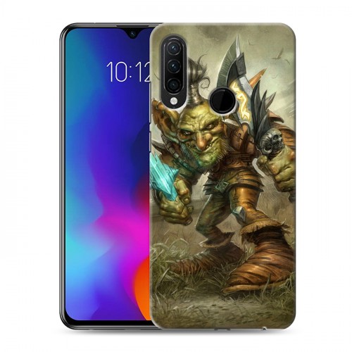 Дизайнерский силиконовый с усиленными углами чехол для Lenovo K10 Note World of warcraft