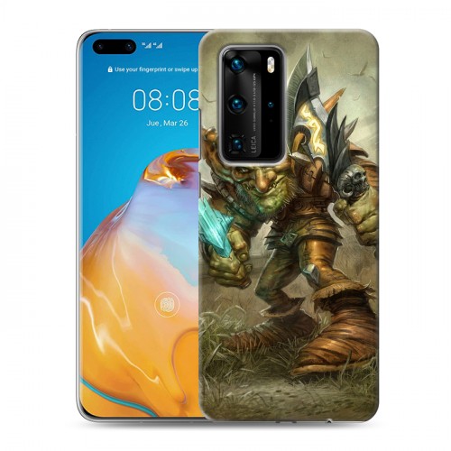 Дизайнерский пластиковый чехол для Huawei P40 Pro World of warcraft