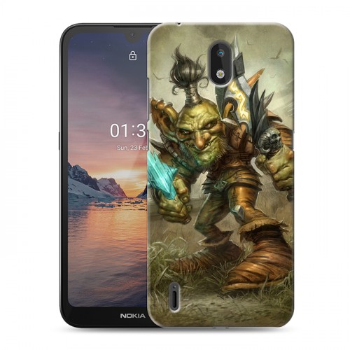 Дизайнерский силиконовый чехол для Nokia 1.3 World of warcraft