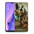 Дизайнерский силиконовый с усиленными углами чехол для OPPO A31 World of warcraft