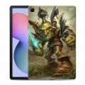 Дизайнерский силиконовый чехол для Samsung Galaxy Tab S6 Lite World of warcraft