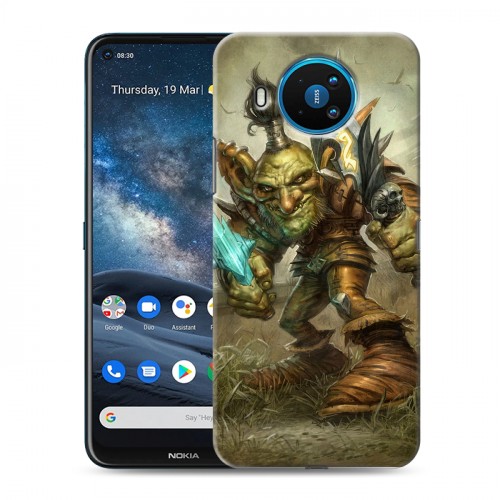 Дизайнерский силиконовый чехол для Nokia 8.3 World of warcraft