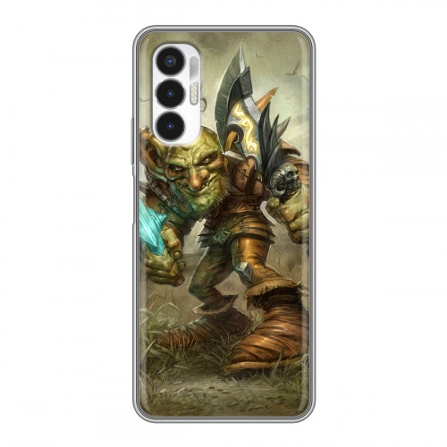 Дизайнерский силиконовый чехол для Tecno Pova 3 World of warcraft