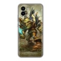 Дизайнерский силиконовый чехол для Xiaomi Redmi A1 Plus World of warcraft