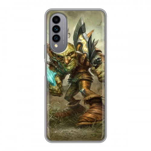 Дизайнерский силиконовый чехол для Wiko T50 World of warcraft