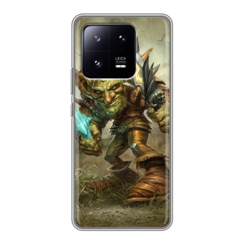 Дизайнерский силиконовый чехол для Xiaomi 13 Pro World of warcraft