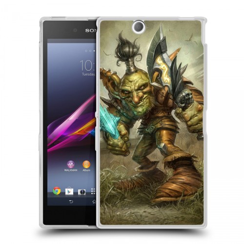 Дизайнерский пластиковый чехол для Sony Xperia Z Ultra  World of warcraft