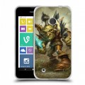 Дизайнерский пластиковый чехол для Nokia Lumia 530 World of warcraft