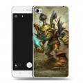 Дизайнерский пластиковый чехол для Lenovo S90 World of warcraft