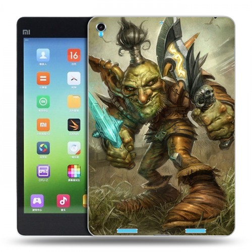 Дизайнерский силиконовый чехол для Xiaomi MiPad World of warcraft