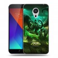 Дизайнерский пластиковый чехол для Meizu MX5 World of warcraft