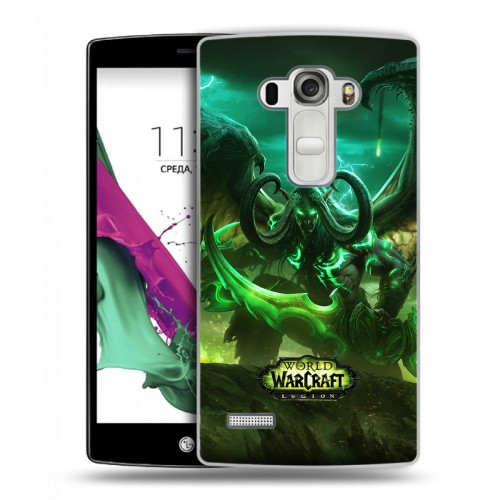 Дизайнерский пластиковый чехол для LG G4 S World of warcraft