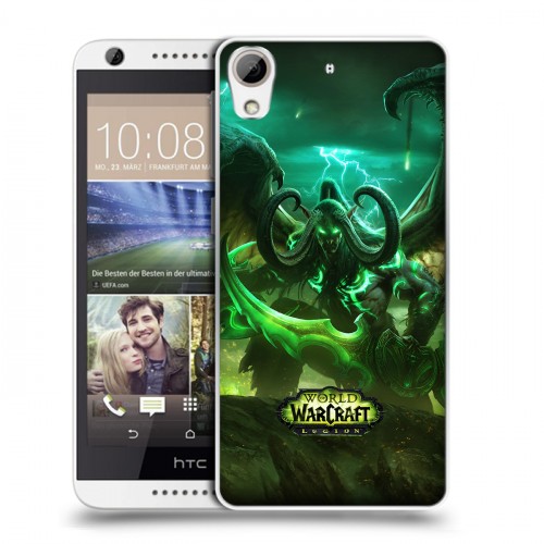 Дизайнерский силиконовый чехол для HTC Desire 626 World of warcraft