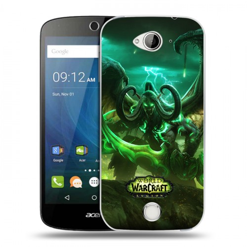 Дизайнерский силиконовый чехол для Acer Liquid Z530 World of warcraft