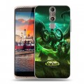 Дизайнерский пластиковый чехол для ZTE Axon Mini World of warcraft