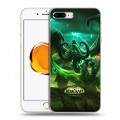 Дизайнерский пластиковый чехол для Iphone 7 Plus / 8 Plus World of warcraft