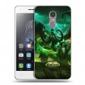 Дизайнерский пластиковый чехол для Lenovo K6 Note World of warcraft