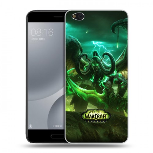 Дизайнерский пластиковый чехол для Xiaomi Mi5C World of warcraft