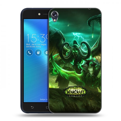 Дизайнерский силиконовый чехол для Asus ZenFone Live World of warcraft