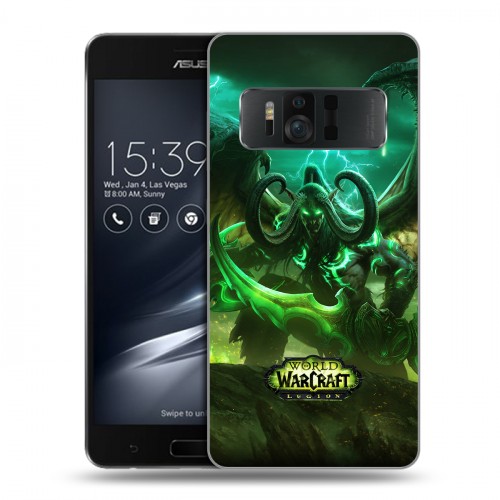 Дизайнерский силиконовый чехол для ASUS ZenFone AR World of warcraft