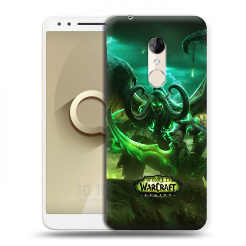 Дизайнерский пластиковый чехол для Alcatel 3 World of warcraft