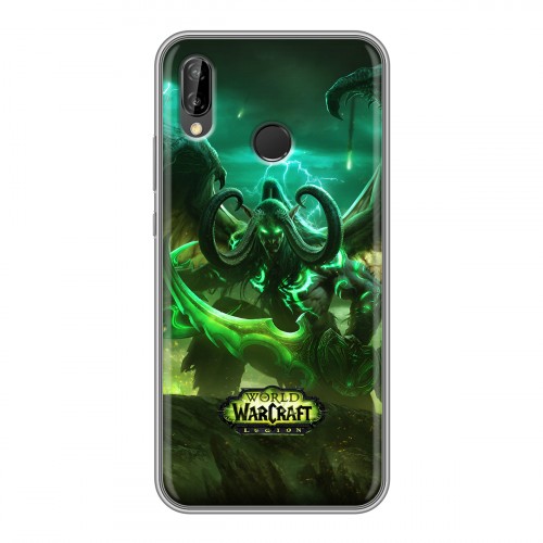 Дизайнерский силиконовый чехол для Huawei P20 Lite World of warcraft