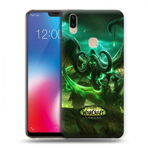 Дизайнерский пластиковый чехол для Vivo V9 World of warcraft