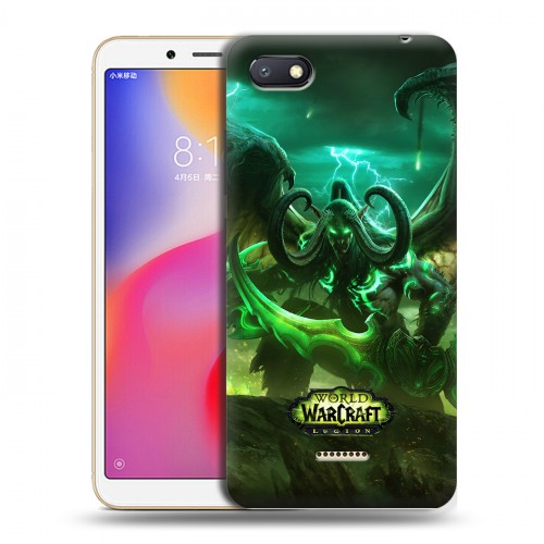 Дизайнерский пластиковый чехол для Xiaomi RedMi 6A World of warcraft