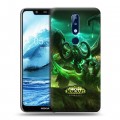 Дизайнерский силиконовый чехол для Nokia 5.1 Plus World of warcraft