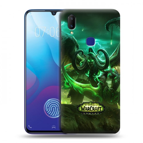 Дизайнерский пластиковый чехол для Vivo V11i World of warcraft