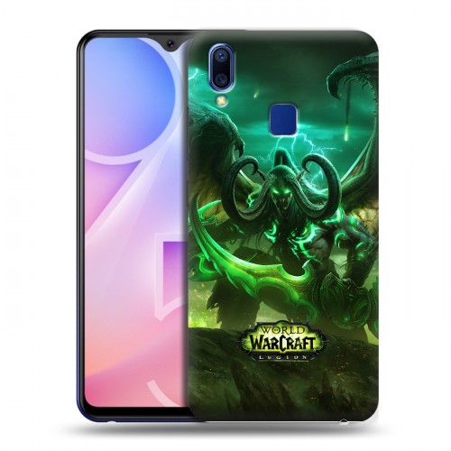 Дизайнерский пластиковый чехол для Vivo Y95 World of warcraft