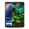 Дизайнерский силиконовый чехол для Nokia 9 PureView World of warcraft