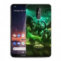 Дизайнерский силиконовый чехол для Nokia 3.2 World of warcraft