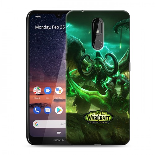 Дизайнерский силиконовый чехол для Nokia 3.2 World of warcraft