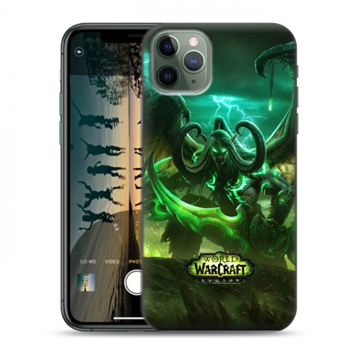 Дизайнерский пластиковый чехол для Iphone 11 Pro World of warcraft