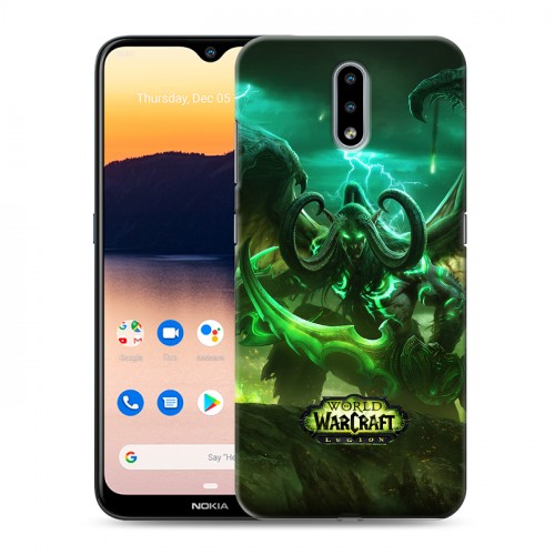 Дизайнерский пластиковый чехол для Nokia 2.3 World of warcraft