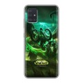 Дизайнерский силиконовый чехол для Samsung Galaxy A51 World of warcraft