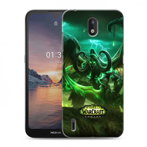 Дизайнерский силиконовый чехол для Nokia 1.3 World of warcraft