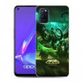 Дизайнерский пластиковый чехол для OPPO A52 World of warcraft